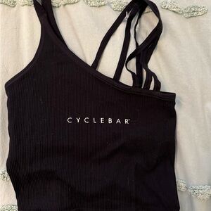 NUX Cyclebar Women's Black Tank Top